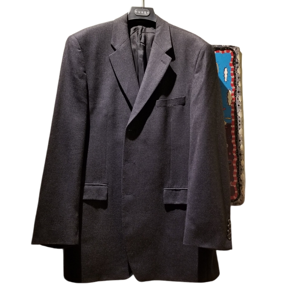 LAUREN/SIMON'S Tweed Men's Overcoat (Size L)